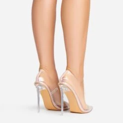 EGO Farrah Perspex Court Clear Heel In Nude Patent -EGO shop 15 02 23 fw63513 sb2