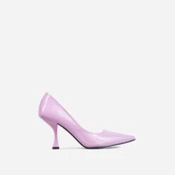 EGO Pointed Court Kitten Heel In Pink Patent -EGO shop 30 11 22 fw32002 sq
