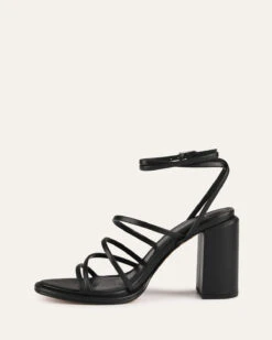 PIP HIGH HEEL SANDALS BLACK LEATHER -EGO shop 3XK5rdQ7mMAt9LBBrMEATnwpg 09225.1711106752
