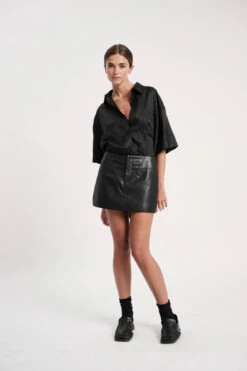 NEUW Cubist Skirt - Leather -EGO shop 3m0QQw13DQTGTwDGlC bgJAug 74588.1711107215