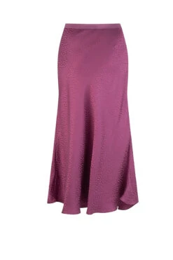 TALLOW SKIRT AUBERGINE