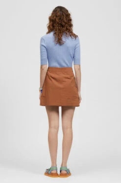 Jozani Mini Skirt Rust -EGO shop 8ZSAjMF8WkBe1cjPSdZIF8GiY 47579.1710934839