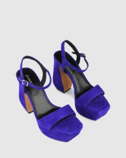 DELPHINA HIGH HEEL PLATFORM SANDALS ULTRA VIOLET SUEDE -EGO shop 8j9JfCpjQbkppQioSYAavv5a4 08651.1711106662