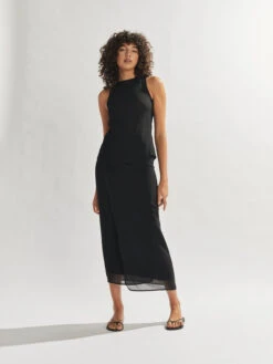 Frankie Wrap Skirt Black -EGO shop AlaSao0R4Zc4CLv mnDbruUus 69083.1710933715