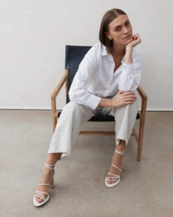 PIP HIGH HEEL SANDALS WHITE LEATHER -EGO shop BzOzXSHWYL1JXiGdfpTrmMtyk 80912.1711106755