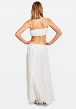 SOL MAXI SKIRT WHITE -EGO shop C8H ysGP97XMe4JPa09 ckmxw 02600.1710760773