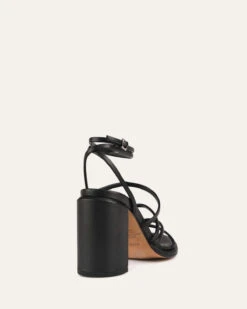 PIP HIGH HEEL SANDALS BLACK LEATHER -EGO shop CHu7IWuApGRyK LSETKM7cigg 40053.1711106751