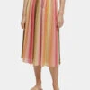 Scotch & Soda Pleated Chiffon Midi Skirt