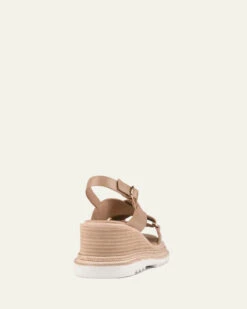 KATYA MID HEEL WEDGE SANDALS TAN LEATHER -EGO shop DBcxDytuc PDz8jLOsY2R0zCY 80299.1711106858