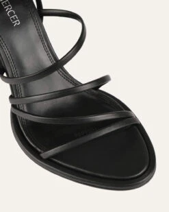 PIP HIGH HEEL SANDALS BLACK LEATHER -EGO shop GGKj m7LWkT3fQ7Vmh3WIaKpw 32231.1711106751