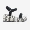 Mackenzie Wedge Black/White -EGO shop GyLqgDKOs773VGFFQoUi48wtg 68902.1710158803