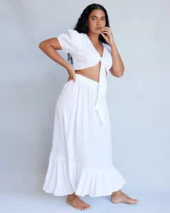 Saloma Linen Skirt - White -EGO shop ICIHxzsgMv0RfPsVWQj 2hkto 11763.1709897561
