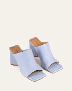DANIELLE HIGH HEEL SANDALS ICE BLUE LEATHER -EGO shop IU iQj5R3cRpGIEXRyRnY ye8 65075.1711106556