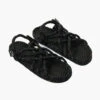 JC SANDAL W. VIBRAM SOLE DISCO BLACK