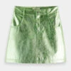 Scotch & Soda Metallic Mini Skirt
