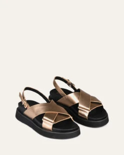 MARLEY FLAT SANDALS GOLD LEATHER -EGO shop L87bgGzFLBn kkYkco5sfz vg 22353.1711106739