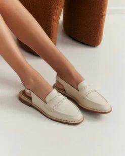 DAHLIA LOAFERS OFF WHITE LEATHER -EGO shop M4MCjICBQlPxq3Rz8PJ3H4kjQ 95402.1711107280
