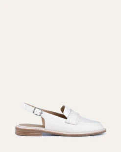 DAHLIA LOAFERS OFF WHITE LEATHER