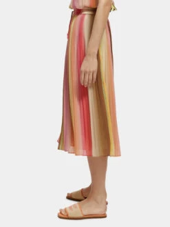 Scotch & Soda Pleated Chiffon Midi Skirt -EGO shop WRQXPoPhU0fxqg9lFh L5nADg 58451.1710847669