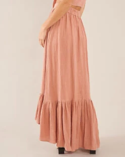 Saloma Linen Skirt - Rosewood -EGO shop Ws0gpE5tPlOpv nZW523e81pM 84058.1710255817