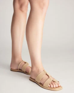 SUSSEX FLAT SLIDES NATURAL LEATHER -EGO shop XvA a0T5 pwKc2nrtNA 0aGCE 61446.1711106755