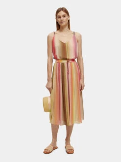 Scotch & Soda Pleated Chiffon Midi Skirt -EGO shop ZsHIKmG64iQmWOK0tv4gX84IY 25789.1710847669