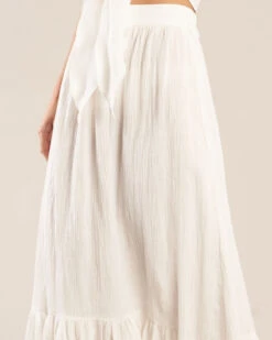 Saloma Linen Skirt - White -EGO shop aS4ajXBzpcMcu2dW 5p3woszc 02731.1709897571