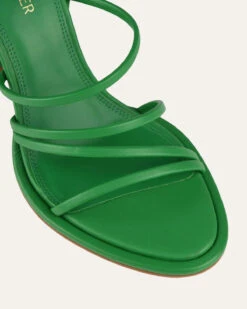 PIP HIGH HEEL SANDALS EMERALD GREEN LEATHER -EGO shop cHrJ8vS7lo77wsNa9hwvjFfw 21764.1711106666