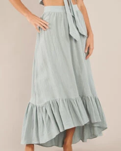Saloma Linen Skirt - Duckegg Blue -EGO shop cKuQhBTbCJca oTwIX6aW91jY 34600.1709816917