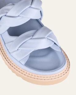 VENUS FLAT SLIDES ICE BLUE LEATHER -EGO shop eQhy HYadbtl2jdUyJhRtt3Yk 83378.1711106738