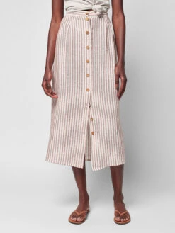 Billie Skirt - Bronze Low Tide Stripe -EGO shop esvjvZMFsl uG0wUvc7vJHt0 06814.1706097086