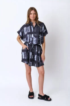 LUSTA Black Tie Dye Skirt -EGO shop ewE1SKQHgnZk3dWDfwDDiYuZ8 12916.1710502919