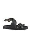 Vesper Footbed Black/Gold