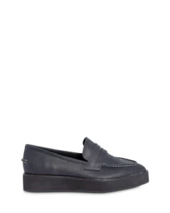 Eliza Black 4cm Loafer