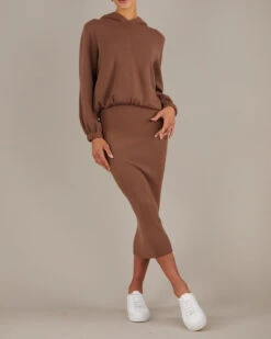 Afina Knit Skirt - Cocoa -EGO shop j87fymhSXZH I3563Fnzc haQ 44730.1709816884