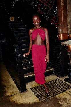 Frankie Wrap Skirt Burgundy -EGO shop nUIB3fiiHXOv2fUX4FHuKCN7U 62021.1710761050