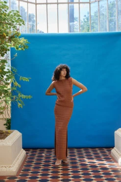 LAURA CROCHET SKIRT - RUST -EGO shop oMdocBA 5FcH K r7hECf2cWA 99235.1709726575