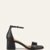 LURA MID HEEL SANDALS BLACK LEATHER -EGO shop oqF8cZio6YCC0aQlSRzQRIgrI 40855.1711106747