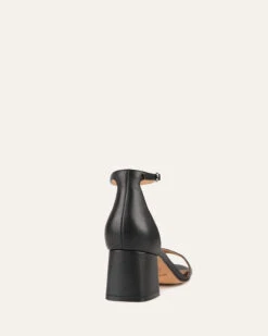 LURA MID HEEL SANDALS BLACK LEATHER -EGO shop uUJ 8jIRbeGCH GjBDBNkCbq8 60394.1711106748