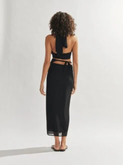 Frankie Wrap Skirt Black -EGO shop v4NmoW9VChKRoflPzjof8UXxw 63830.1710933716