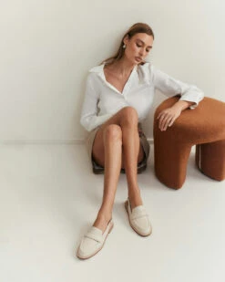 DAHLIA LOAFERS OFF WHITE LEATHER -EGO shop vbn7N0Rj4bRwmkCWlRDeG8PoA 52025.1711107281