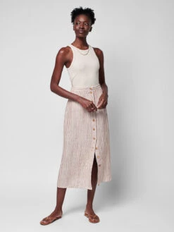 Billie Skirt - Bronze Low Tide Stripe -EGO shop xJDw rWfSyceHGzM33t4Vw Zc 40089.1706097081