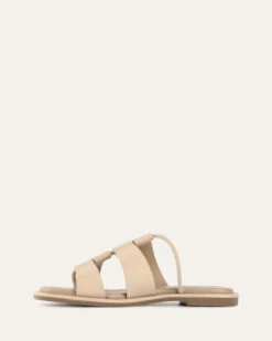 SUSSEX FLAT SLIDES NATURAL LEATHER -EGO shop yeuFUDHMu8cc5L0ElQah8lyo4 71903.1711106754